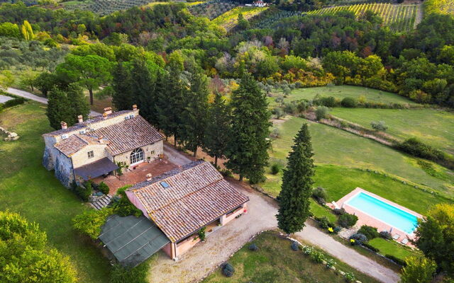 Villa Fabbiolle All'impruneta, aerial
