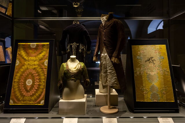 Exhibition in the Museo del Tessuto