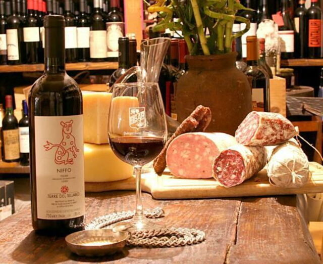 A rustic Tuscan antipasti selection