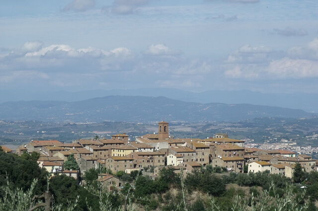 View over Gambassi