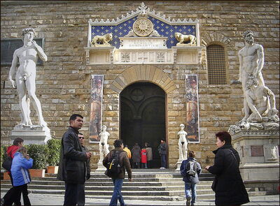Palazzo Vecchio entrance