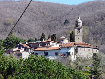 close up of tresana town
