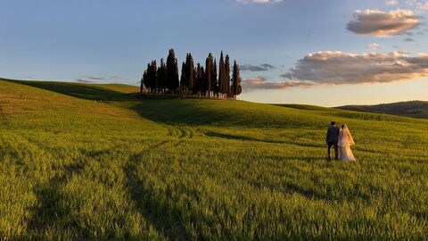 Countryside wedding, Tuscany