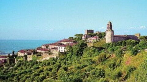 View of Castiglione della Pescaia