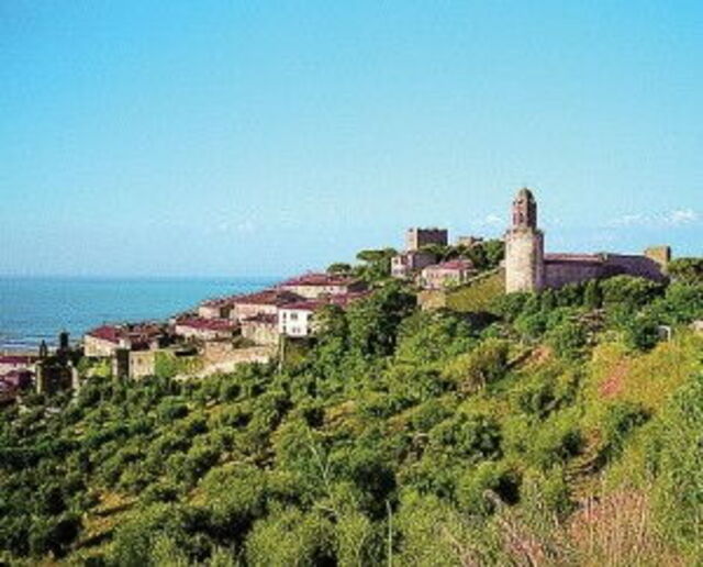 View of Castiglione della Pescaia
