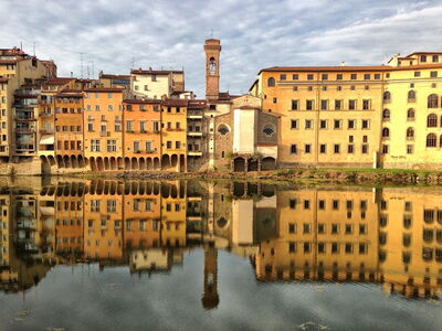 Along the Arno in Florence