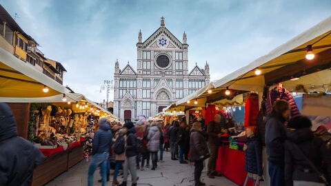 Weihnachtsmarkt, Florence