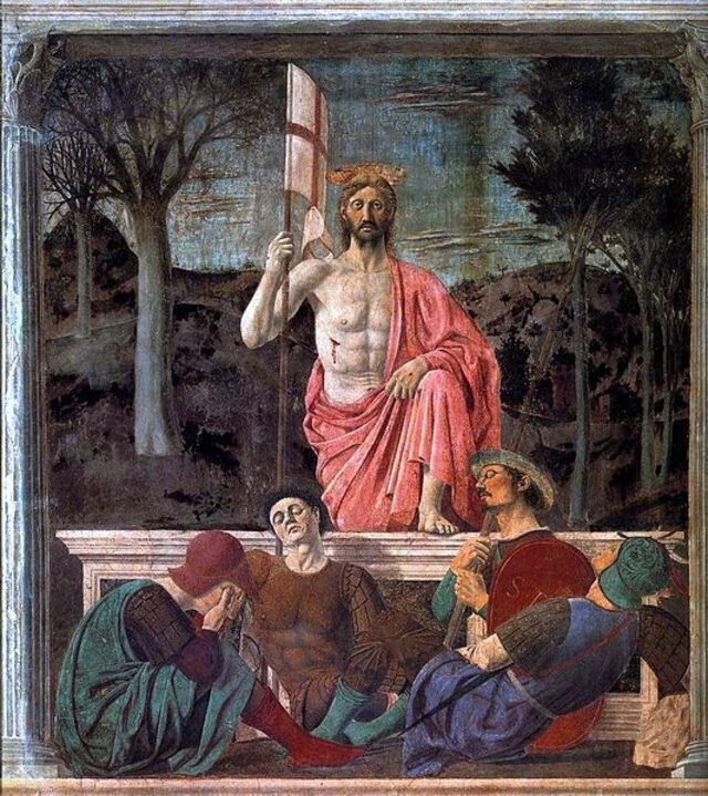 Piero's 'Resurrection' painting