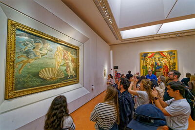 Birth of Venus in the Uffizi