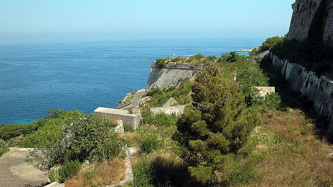 fortress walls of portoferraio