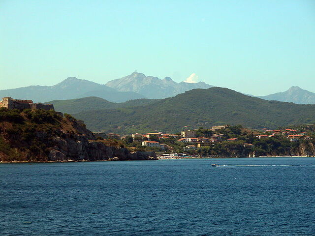 view of elba island
