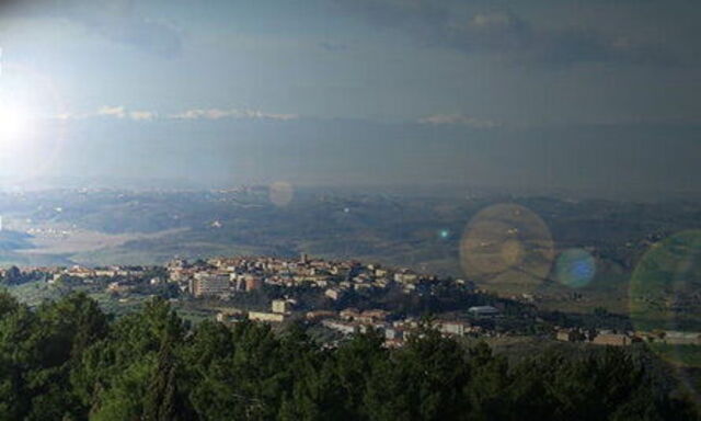 View of Montaione town