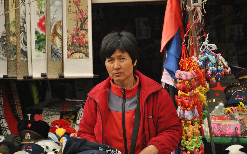 Street Vendor in China