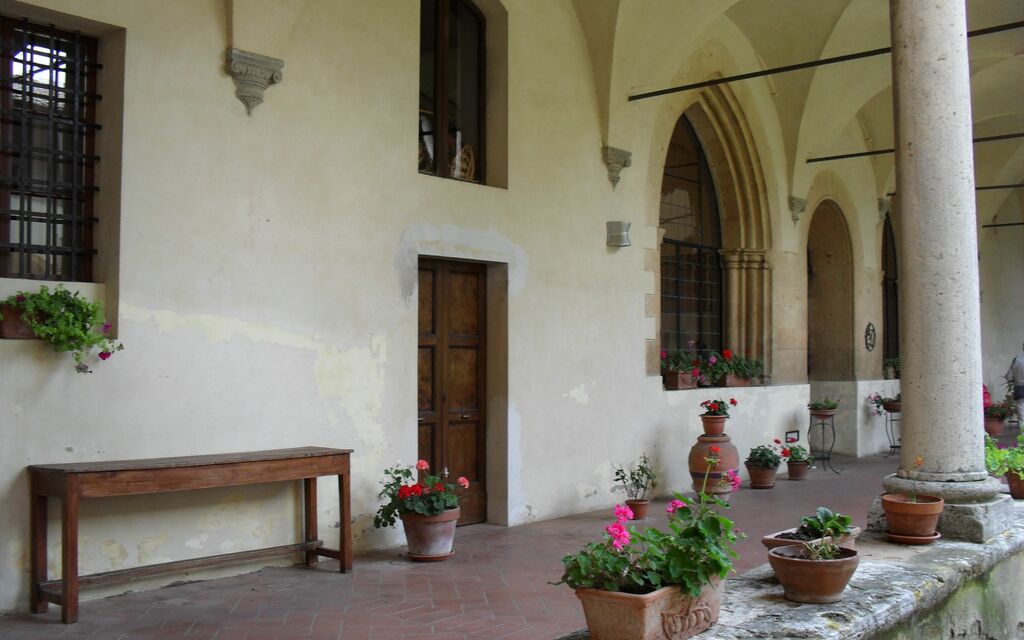 Cloister Sant'Agostino San Gimignano