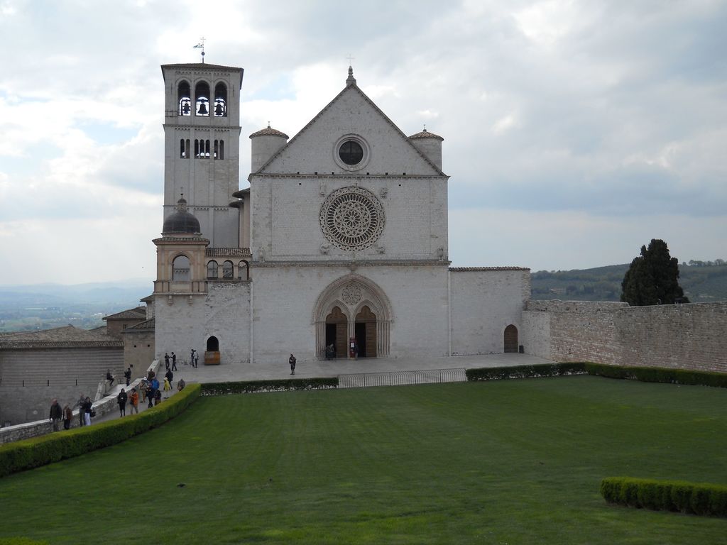 The Basilica di San Francesco on an April Morning