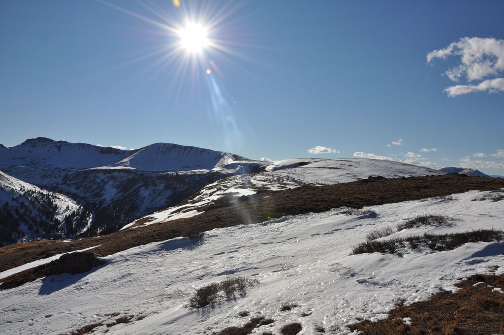 The shine of Independence Pass