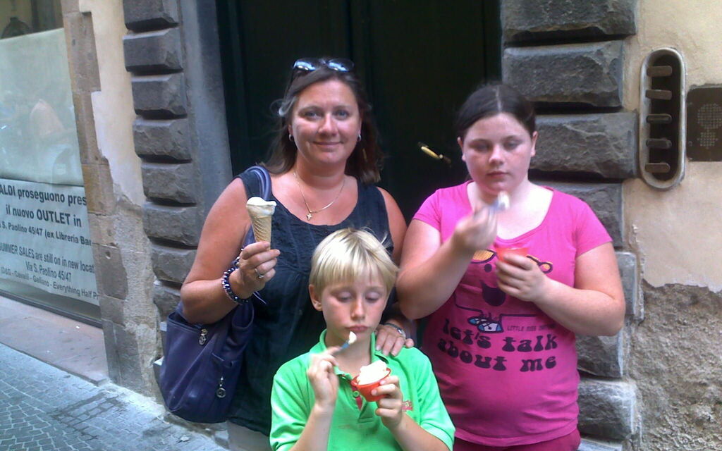 Gelato in Lucca