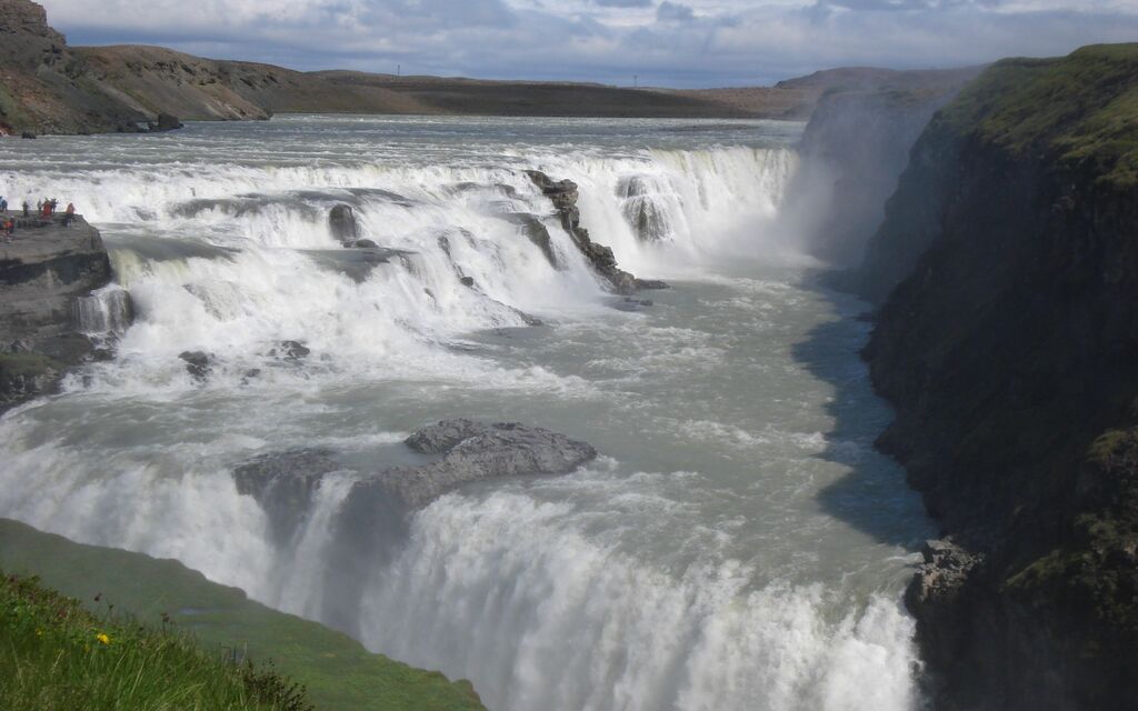Gulfloss Waterfall Iceland