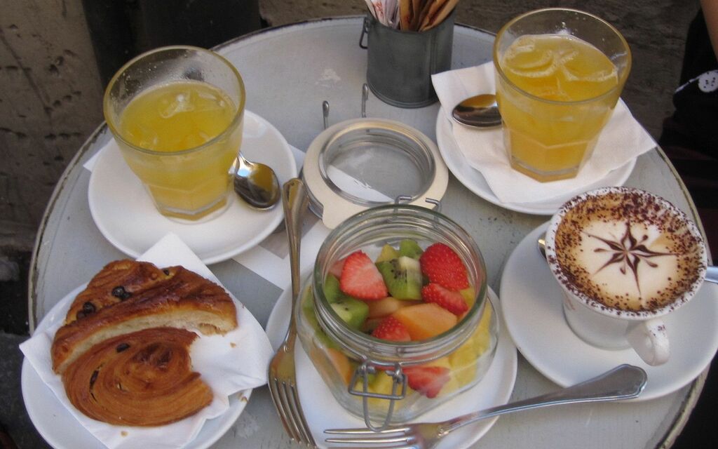 Breakfast in Rome
