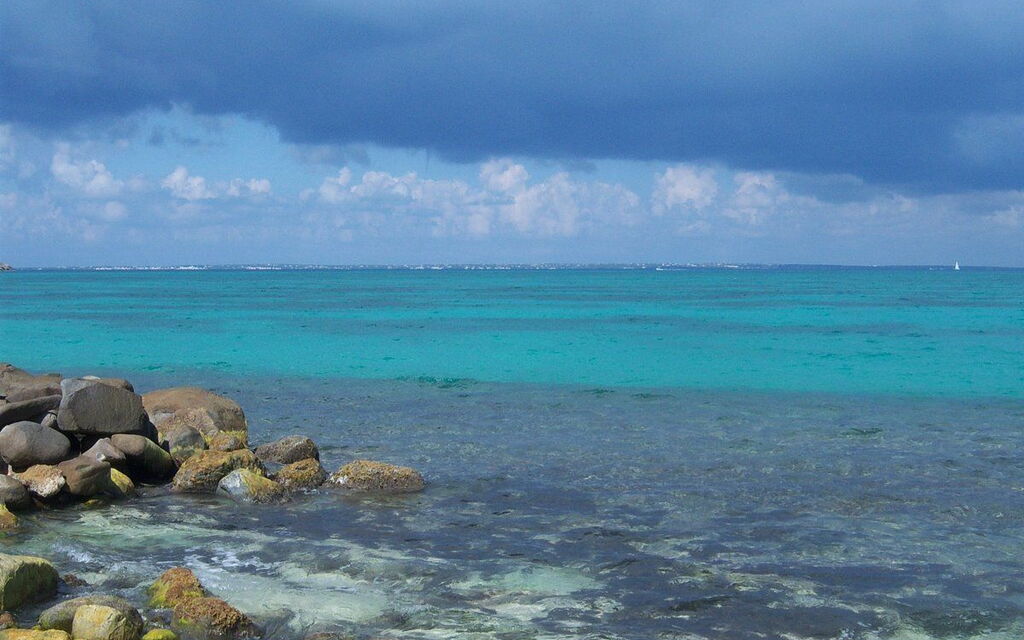 Baie Nettlé, Saint-Martin, Antilles