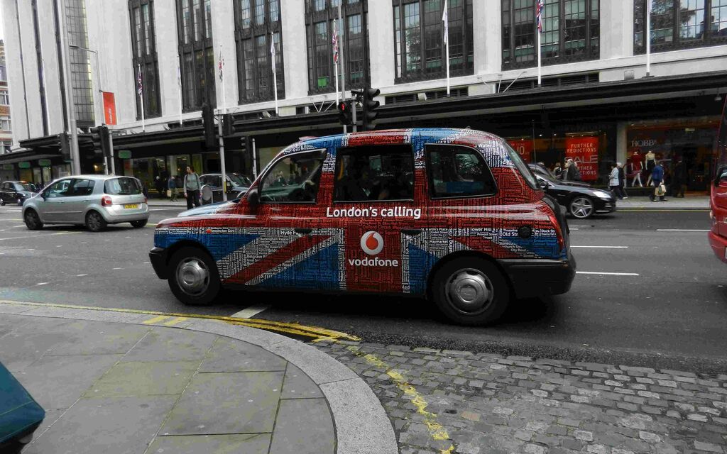 taxi a Londra