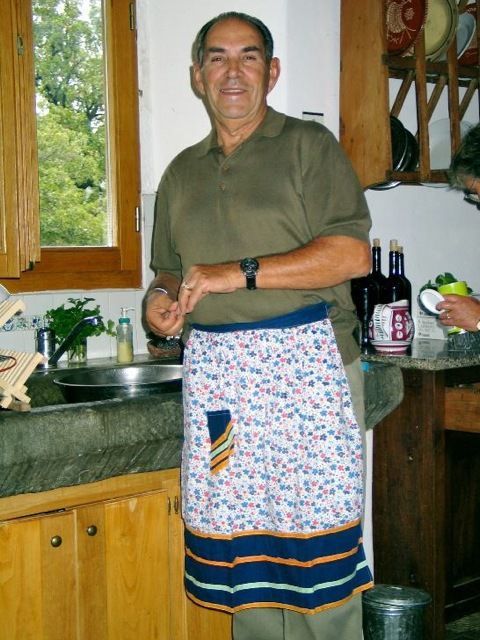 A Flowered Apron in Tuscany