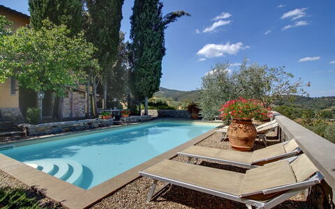 Villa Stolli: Swimming Pool, Property, Real Estate, House, Estate, Building, Backyard, Home, Leisure, Residential Area