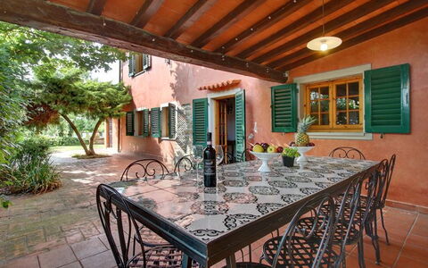 Villa Acacia: Property, Real Estate, Building, Room, Patio, House, Furniture, Home, Porch, Estate