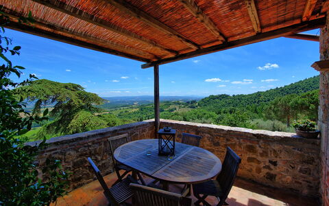 Casa Olivia: Property, Real Estate, House, Building, Sky, Room, Porch, Patio, Estate, Landscape