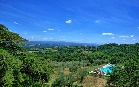 Casa Olivia: Nature, Sky, Vegetation, Natural Landscape, Green, Hill Station, Blue, Nature Reserve, Wilderness, Natural Environment