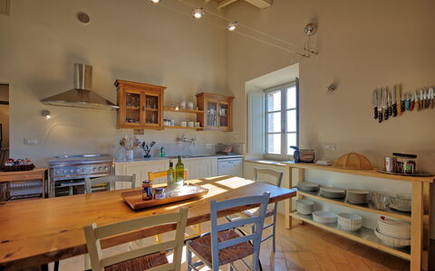 Casa Olivia: Room, Property, Furniture, Building, Countertop, Kitchen, Interior Design, Ceiling, House, Floor