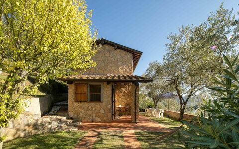 Villa Del Colle: Plant, Sky, Property, Plant Community, Window, Natural Landscape, Building, Tree, Wood, Land Lot