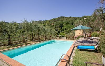Villa Mastiano: Swimming Pool, Property, Real Estate, House, Leisure, Estate, Building, Vacation, Home, Backyard