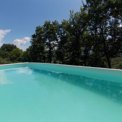 Villa Latera: Swimming Pool, Blue, Property, Water, Water Resources, Azure, Vacation, Leisure, Tree, Real Estate