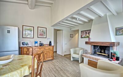 Fornace 1: Room, Property, Interior Design, Furniture, Building, Ceiling, Living Room, Floor, House, Wood Flooring