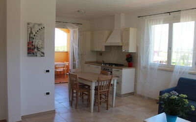 Trilocale Piano Terra 235: Property, Room, Furniture, Building, Floor, House, Interior Design, Living Room, Real Estate, Apartment