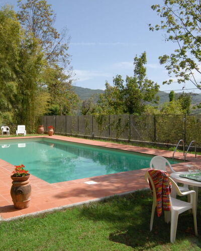 Villa Del Conte: Swimming Pool, Property, Backyard, Grass, Leisure, Real Estate, Estate, House, Yard, Tree