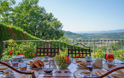 Villa San Lorenzo: Property, Real Estate, Table, House, Estate, Room, Restaurant, Landscape, Meal, Building