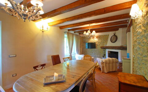 Villa Miramare: Room, Property, Dining Room, Building, Interior Design, Furniture, Ceiling, Real Estate, Table, House