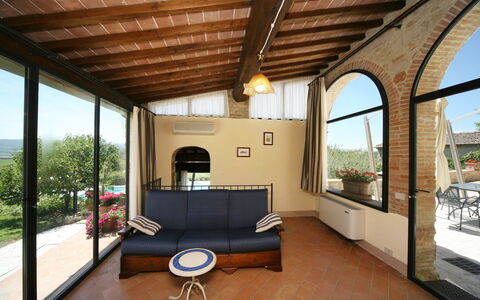 San Martino: Property, Building, Room, House, Furniture, Interior Design, Real Estate, Ceiling, Porch, Home