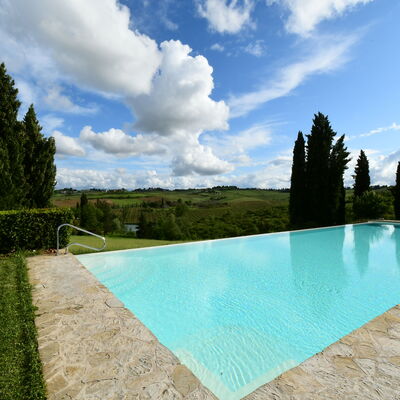 Rocche Di Valiano: Water, Cloud, Sky, Plant, Property, Azure, Swimming Pool, Tree, Land Lot, Shade