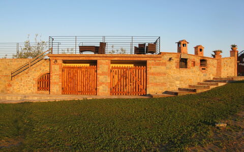 Villa Barbara: Wall, Grass, Land Lot, Building, House, Architecture, Facade, Landscape