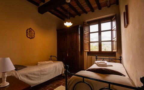 Collina dei Fiori: Room, Bedroom, Bed, Furniture, Property, Bed Frame, Building, Interior Design, Bed Sheet, Suite