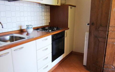 Raggio Di Sole Sull'argentario: Property, Room, Kitchen, Furniture, Cabinetry, Floor, Countertop, Building, Tile, House
