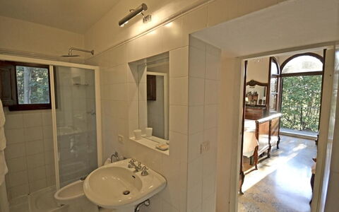 Villa Santa Maria: Property, Room, Bathroom, Building, House, Real Estate, Home, Interior Design, Floor, Tile