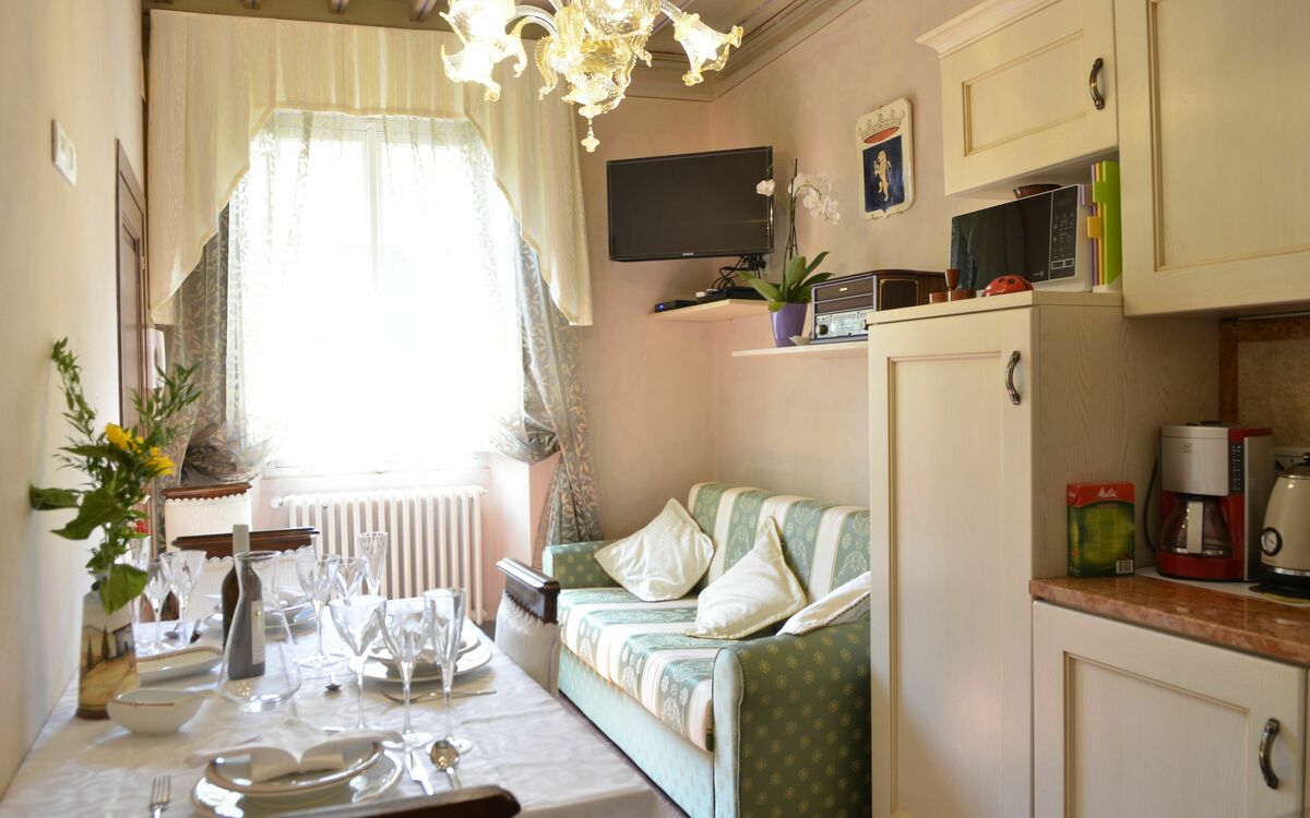 Dining room and living room