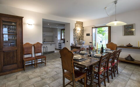 Villa Del Sole: Room, Property, Furniture, Building, Dining Room, Interior Design, Real Estate, House, Floor, Ceiling