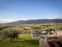 Swimming pool and garden