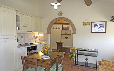 Casa Cristina: Room, Property, Furniture, Ceiling, Building, Interior Design, Kitchen, Yellow, House, Floor