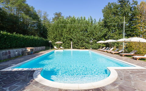 Villa Francesca: Swimming Pool, Property, Leisure, Real Estate, Water, House, Estate, Building, Villa, Backyard